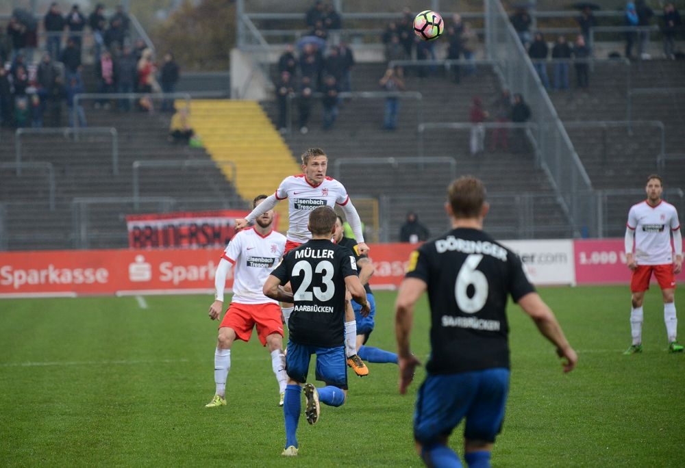 KSV Hessen Kassel, 1. FC Saarbrücken, Endstand 0:0, Sergej Schmik