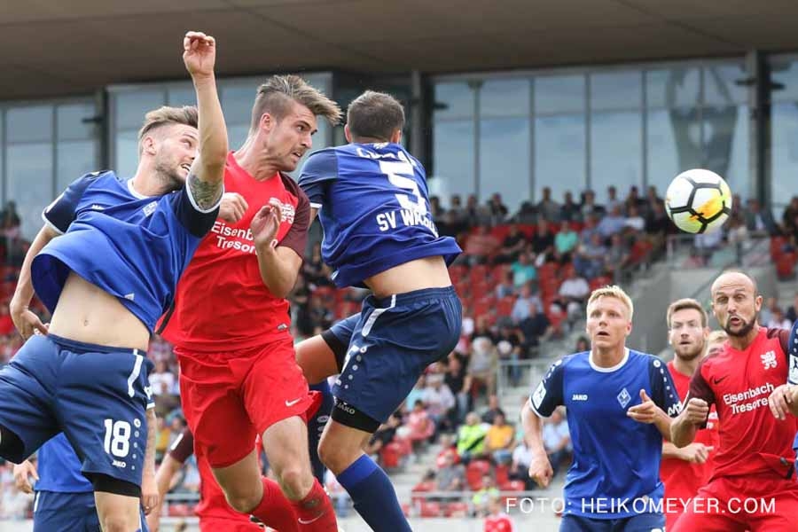 KSV Hessen Kassel gegen SV Waldhof Mannheim. Copyright: Heiko Meyer