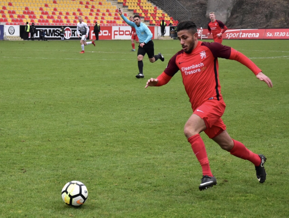 SV Elversberg - KSV Hessen: Nael Najjar