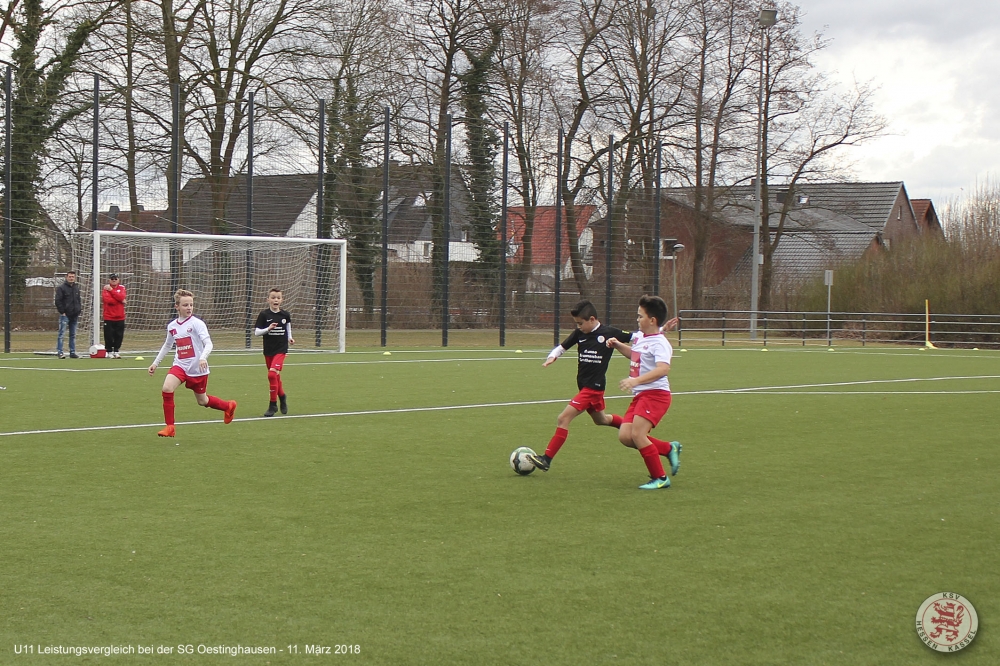 U11 Leistungsvergleich SG Oestinghausen