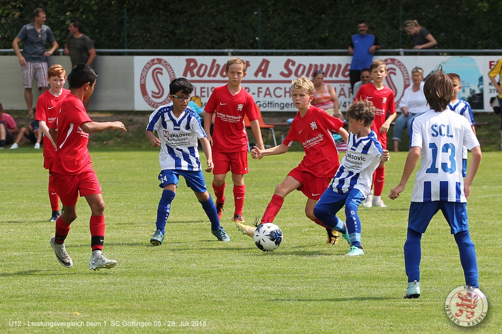 U12 Leistungsvergleich bei Göttingen 05