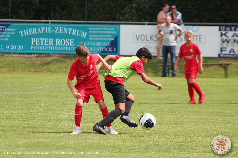 U12 Leistungsvergleich bei Göttingen 05