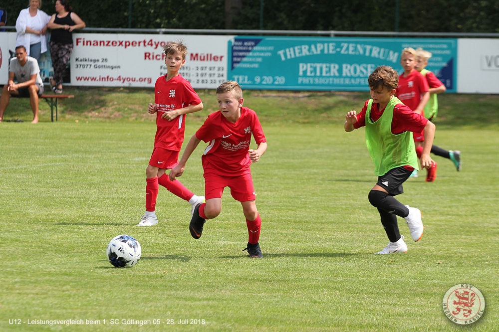 U12 Leistungsvergleich bei Göttingen 05