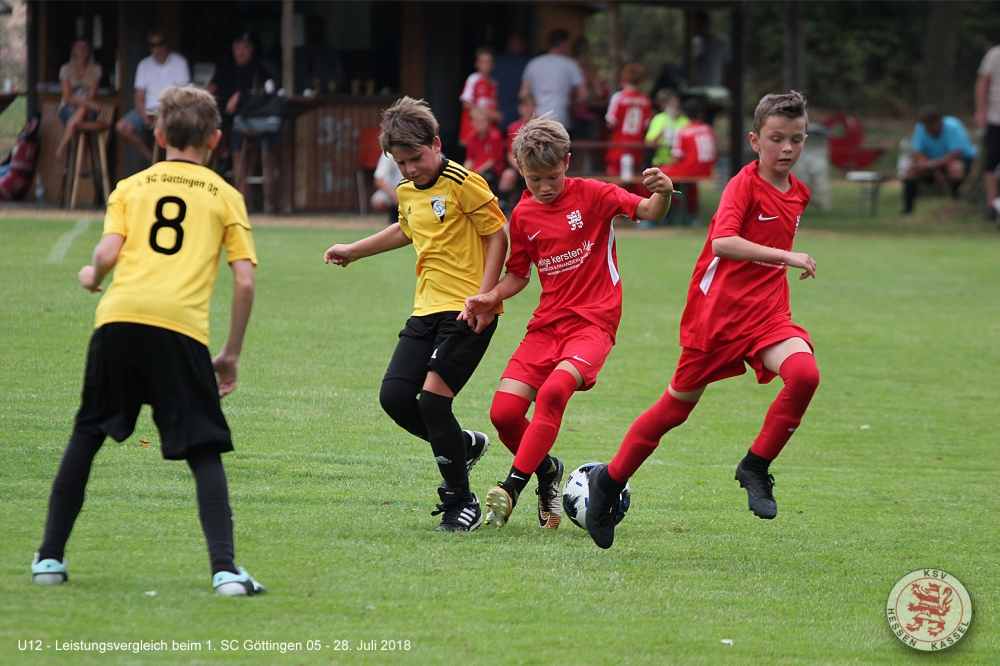 U12 Leistungsvergleich bei Göttingen 05