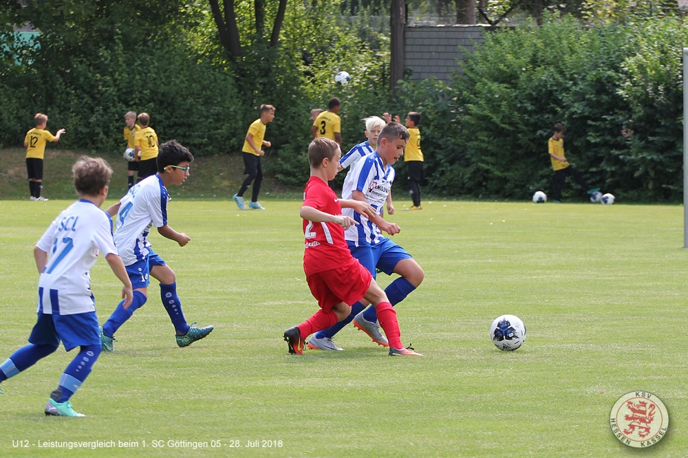 U12 Leistungsvergleich bei Göttingen 05