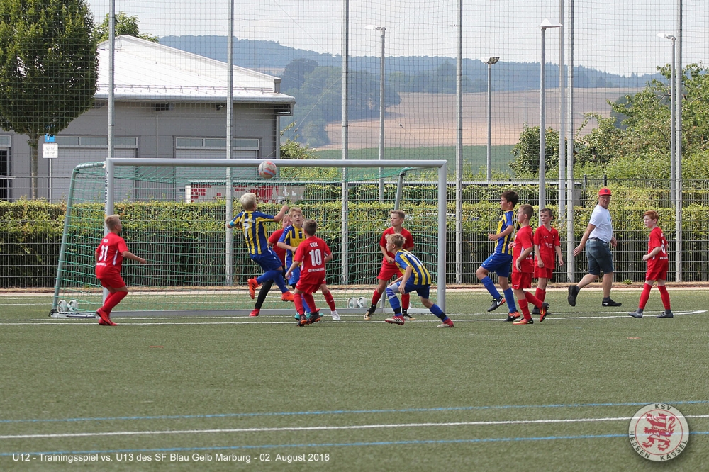 U12 Test gegen SF BG Marburg