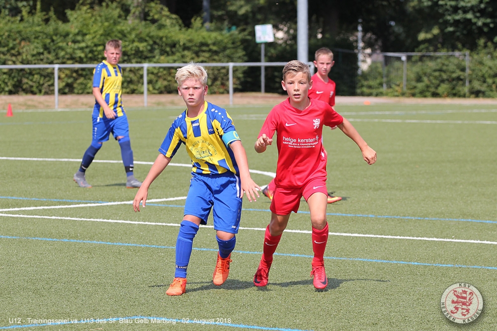 U12 Test gegen SF BG Marburg