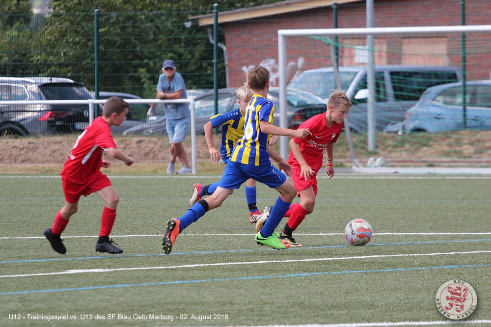 U12 Test gegen SF BG Marburg