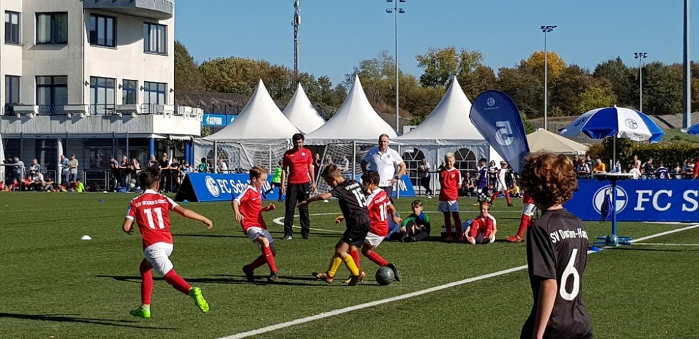 U11 Super4 Turnier auf Schalke