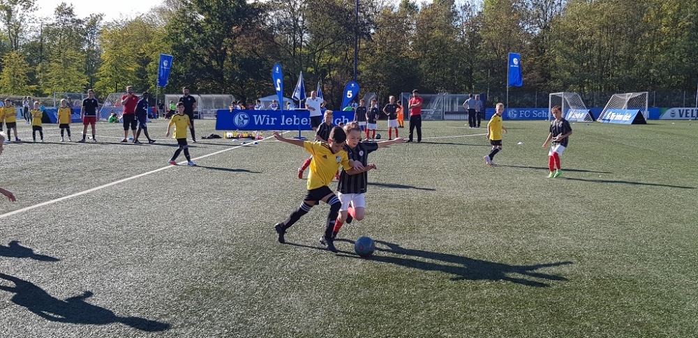 U11 Super4 Turnier auf Schalke