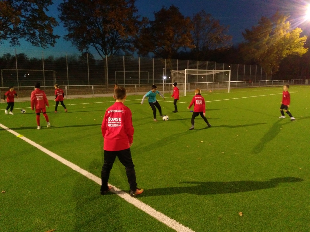 U12 Training mit Freddy