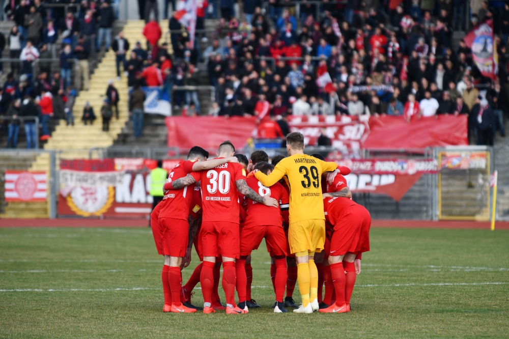 Lotto Hessenliga 2018/2019, KSV Hessen Kassel, FC Giessen, Endstand 0:0