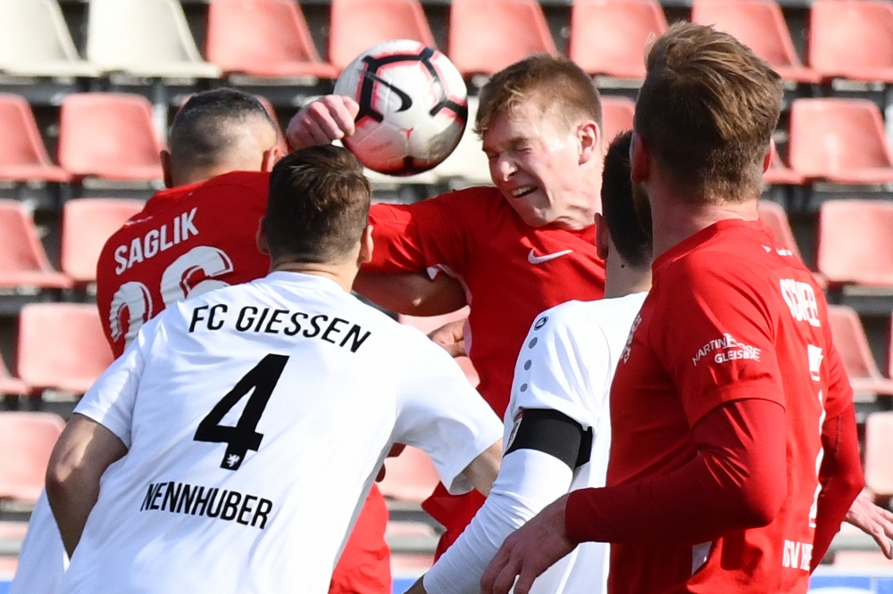 Lotto Hessenliga 2018/2019, KSV Hessen Kassel, FC Giessen, Endstand 0:0