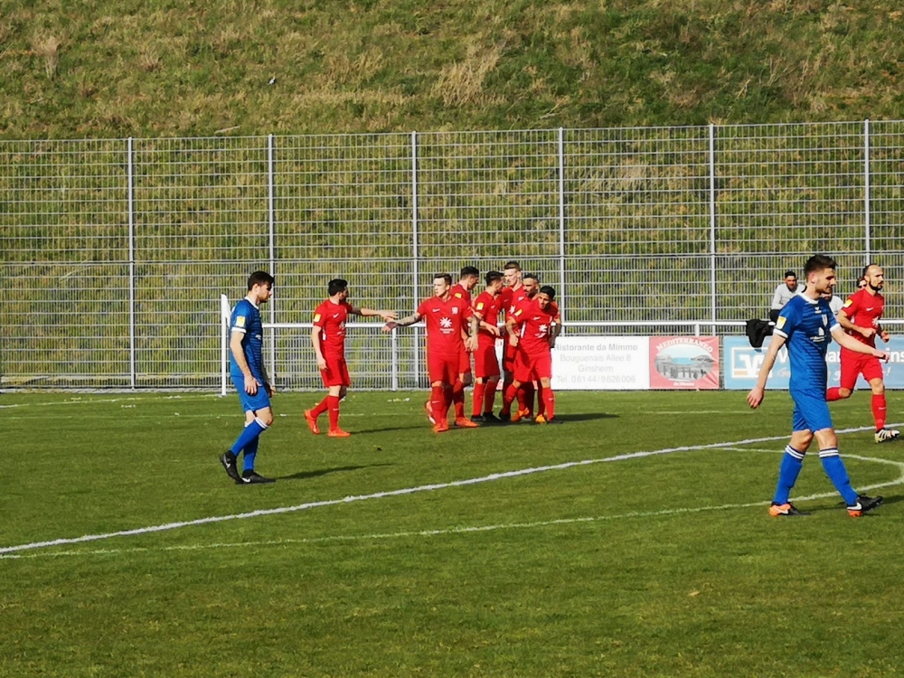 Lotto Hessenliga 2018/2019, VfB Ginsheim, KSV Hessen Kassel, Endstand 2:4