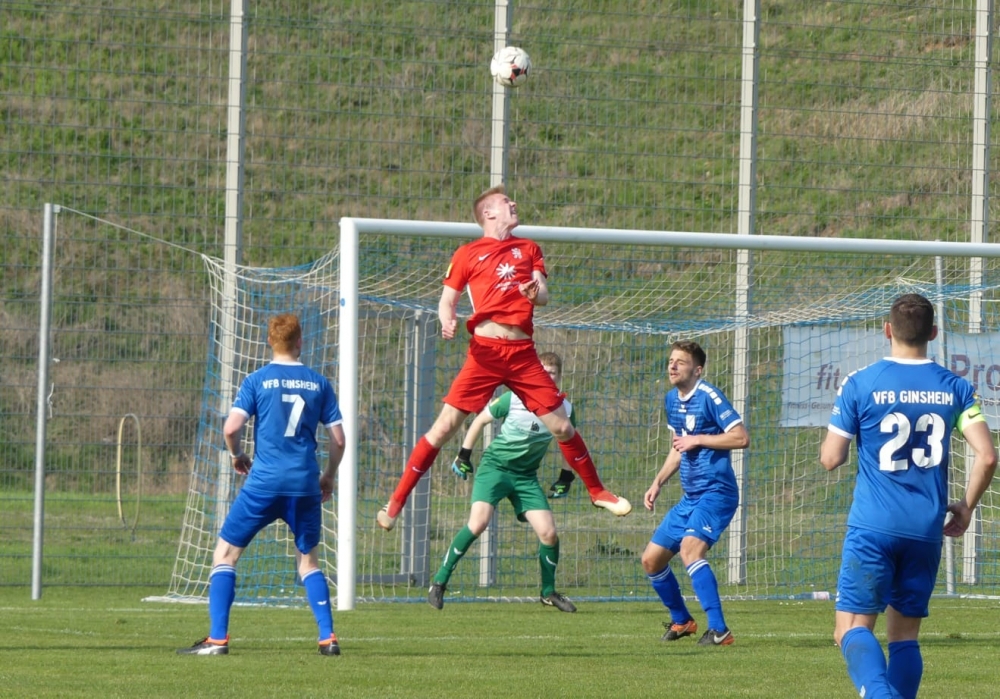 Lotto Hessenliga 2018/2019, VfB Ginsheim, KSV Hessen Kassel, Endstand 2:4