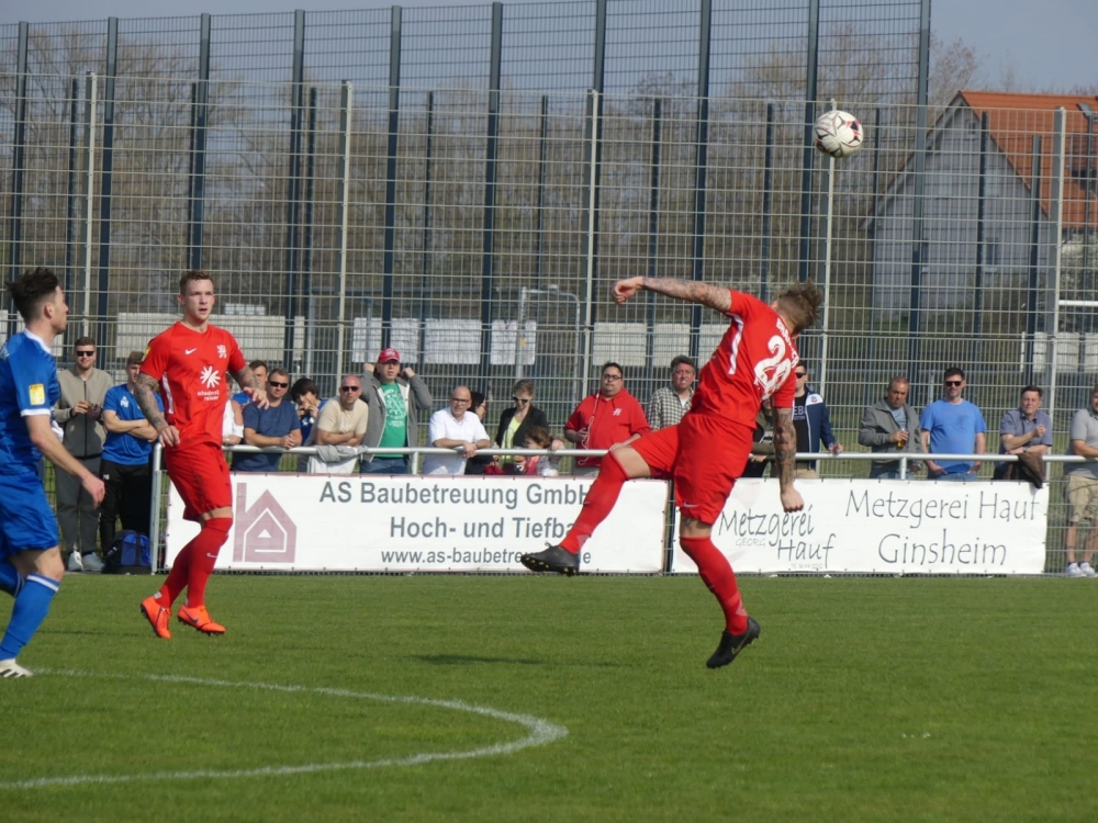 Lotto Hessenliga 2018/2019, VfB Ginsheim, KSV Hessen Kassel, Endstand 2:4