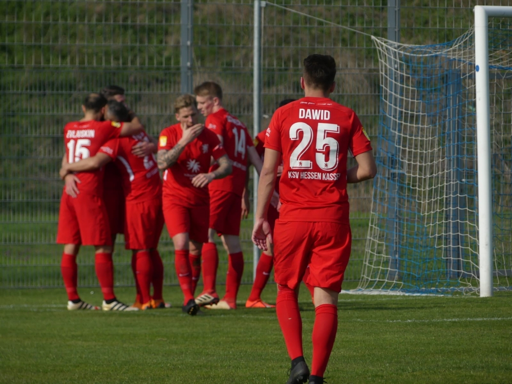 Lotto Hessenliga 2018/2019, VfB Ginsheim, KSV Hessen Kassel, Endstand 2:4