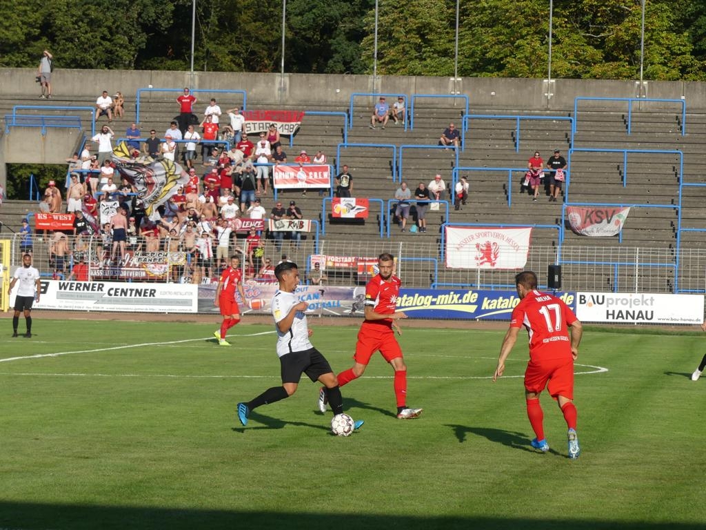 1. Hanauer FC 1893, KSV Hessen Kassel, Fanblock