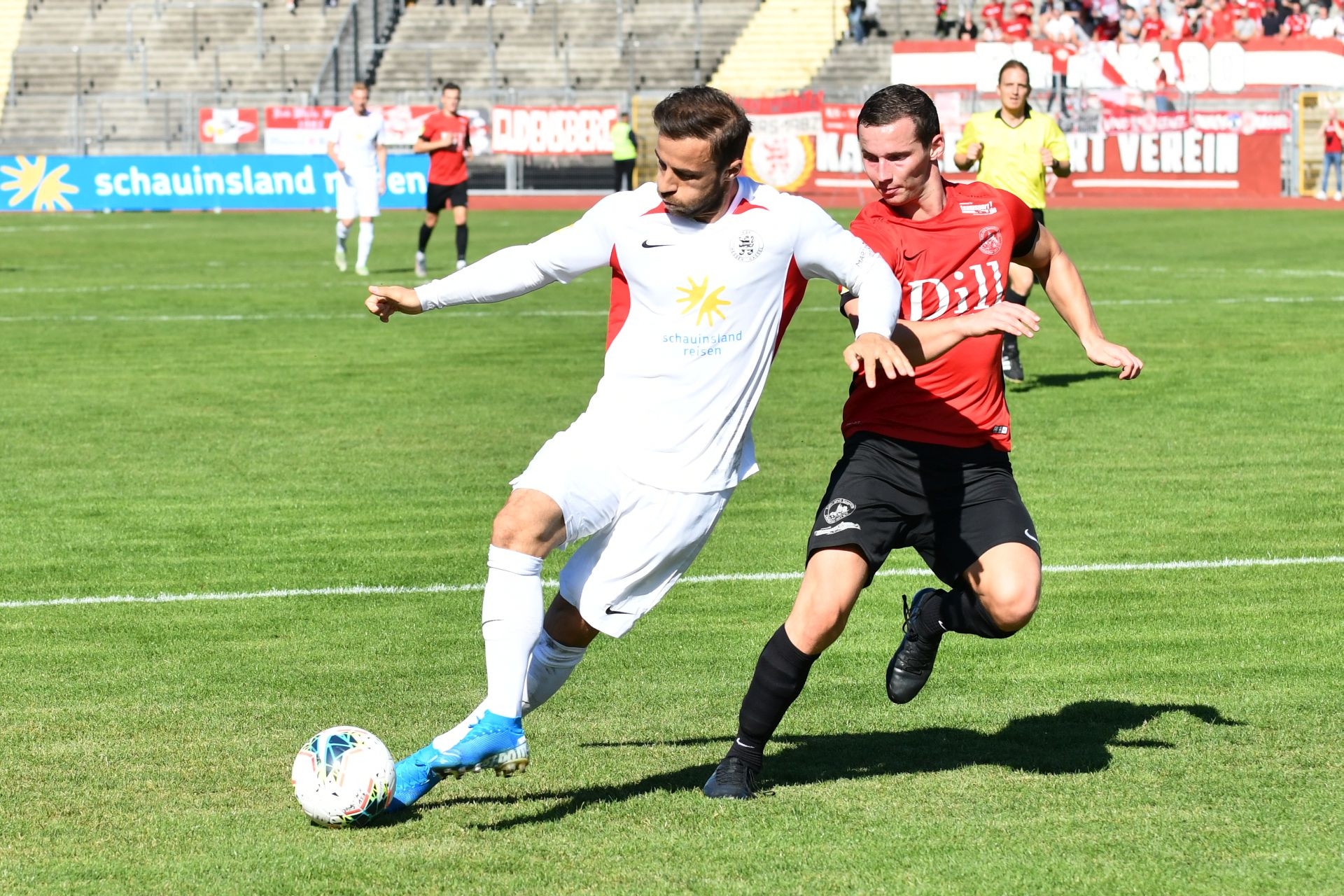 Lotto Hessenliga 2019/2020, KSV Hessen Kassel, TUS Dietkirchen, Endstand 4:0, Alban Meha (KSV Hessen Kassel)