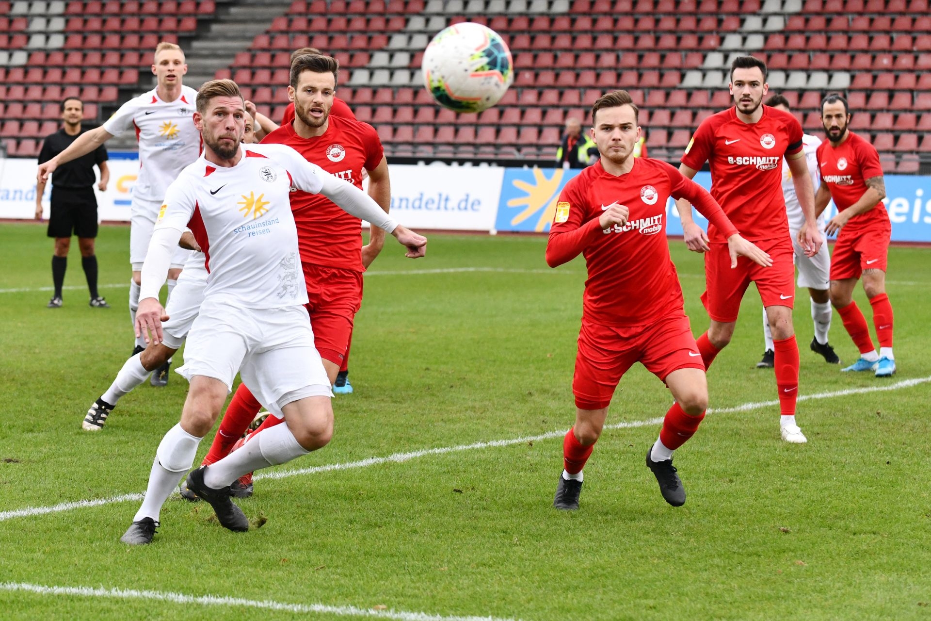 KSV Hessen Kassel, Rot-Weiss Walldorf, Endstand 4:0, Sebastian Schmeer (KSV Hessen Kassel)