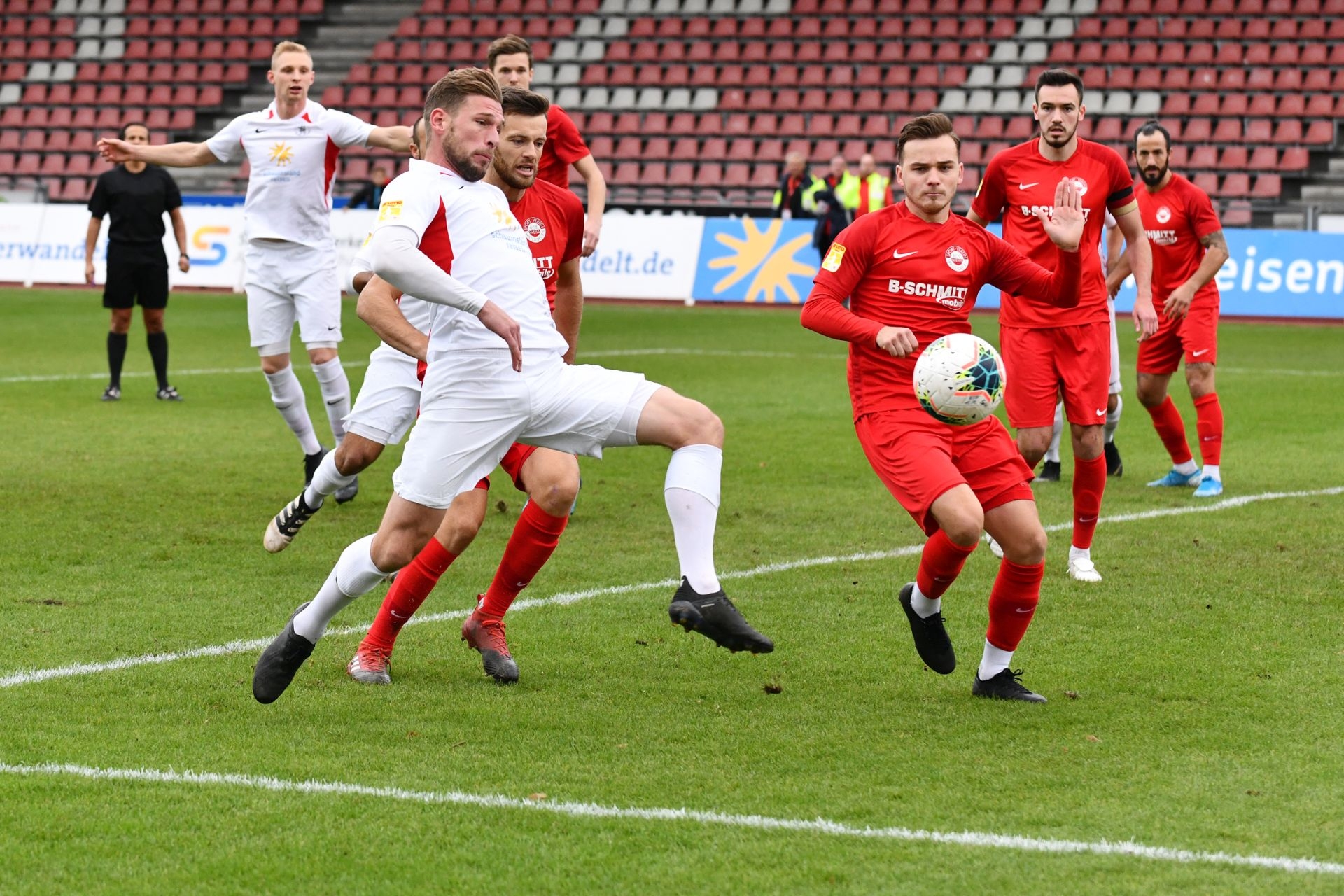 KSV Hessen Kassel, Rot-Weiss Walldorf, Endstand 4:0, Sebastian Schmeer (KSV Hessen Kassel)