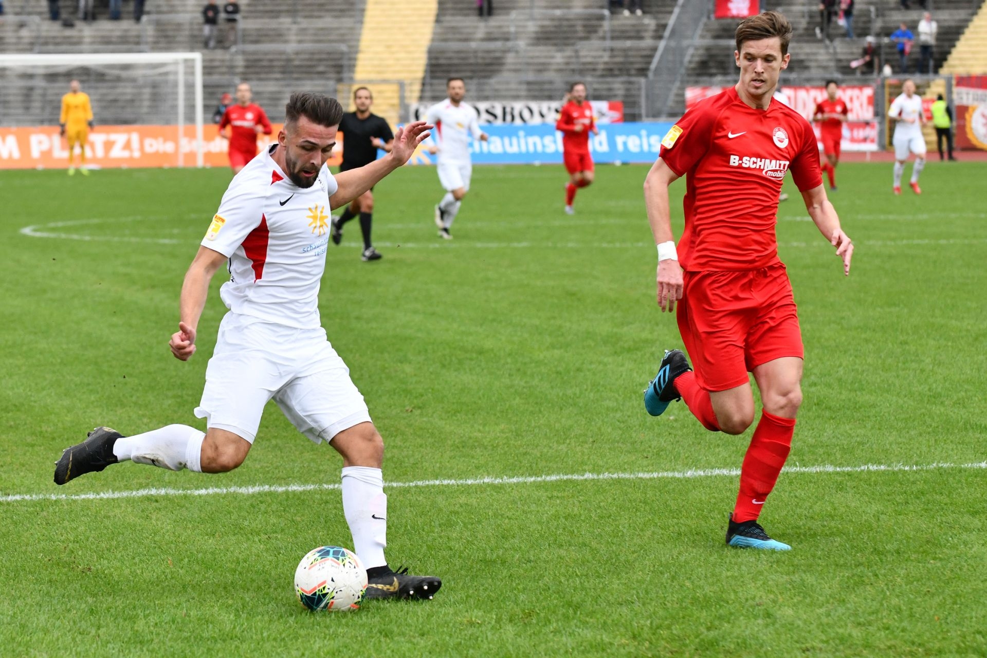 KSV Hessen Kassel, Rot-Weiss Walldorf, Endstand 4:0, Marco Dawid (KSV Hessen Kassel)