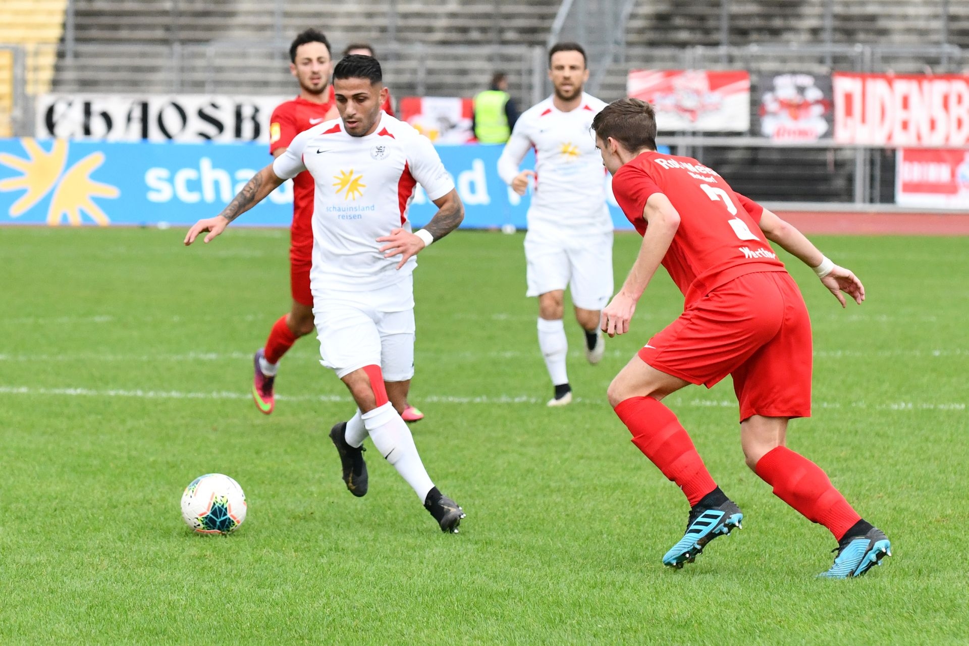 KSV Hessen Kassel, Rot-Weiss Walldorf, Endstand 4:0, Nael Najjar (KSV Hessen Kassel)