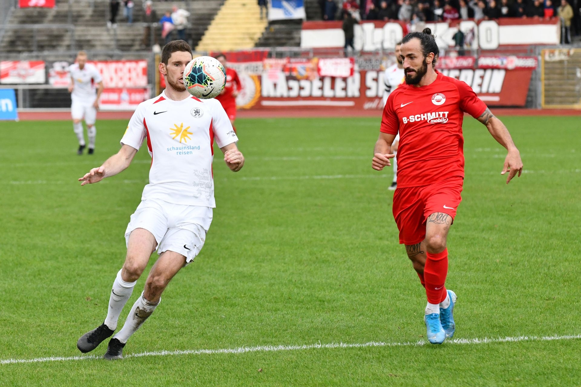 KSV Hessen Kassel, Rot-Weiss Walldorf, Endstand 4:0, Lukas Iksal (KSV Hessen Kassel)