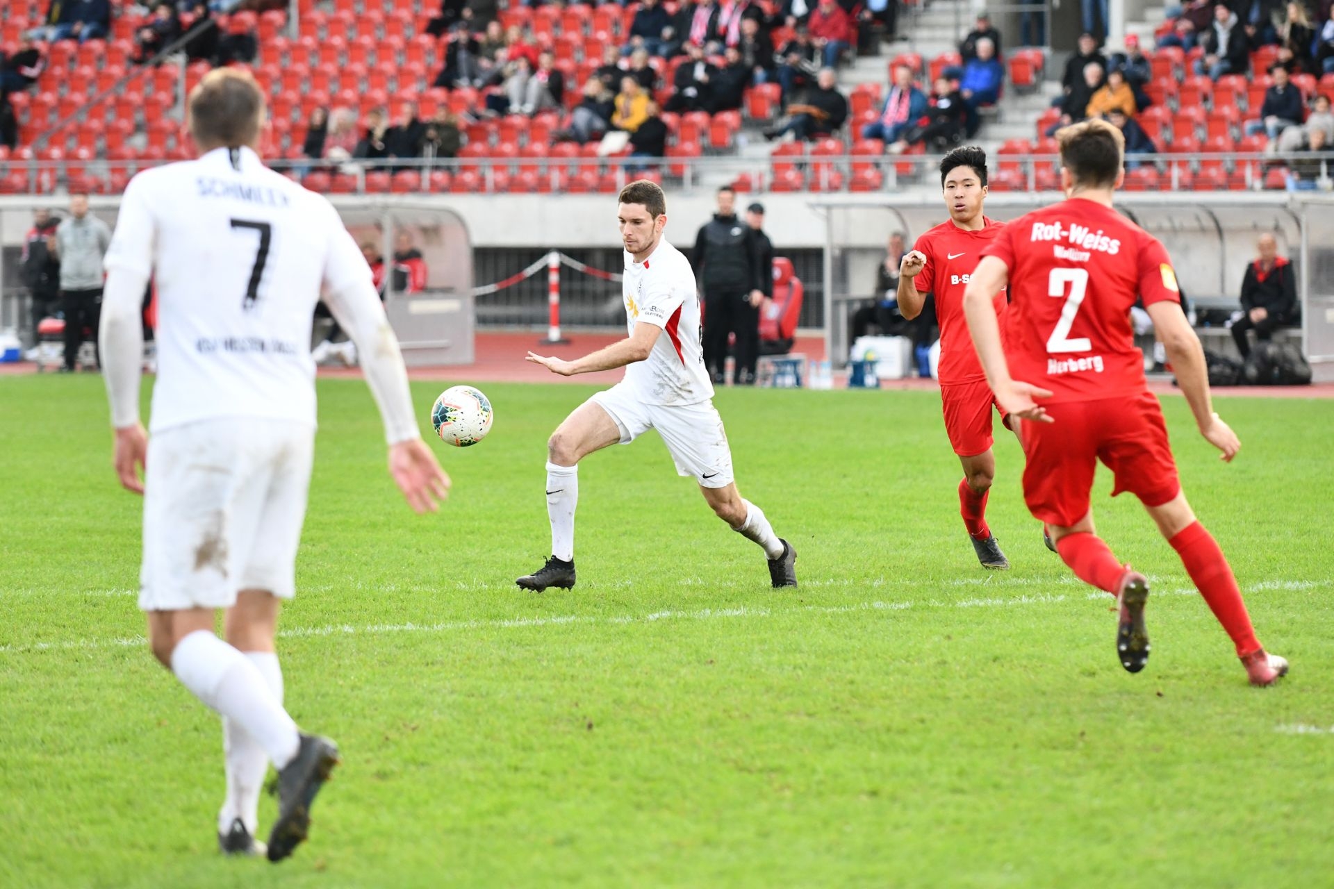 KSV Hessen Kassel, Rot-Weiss Walldorf, Endstand 4:0, Lukas Iksal (KSV Hessen Kassel)