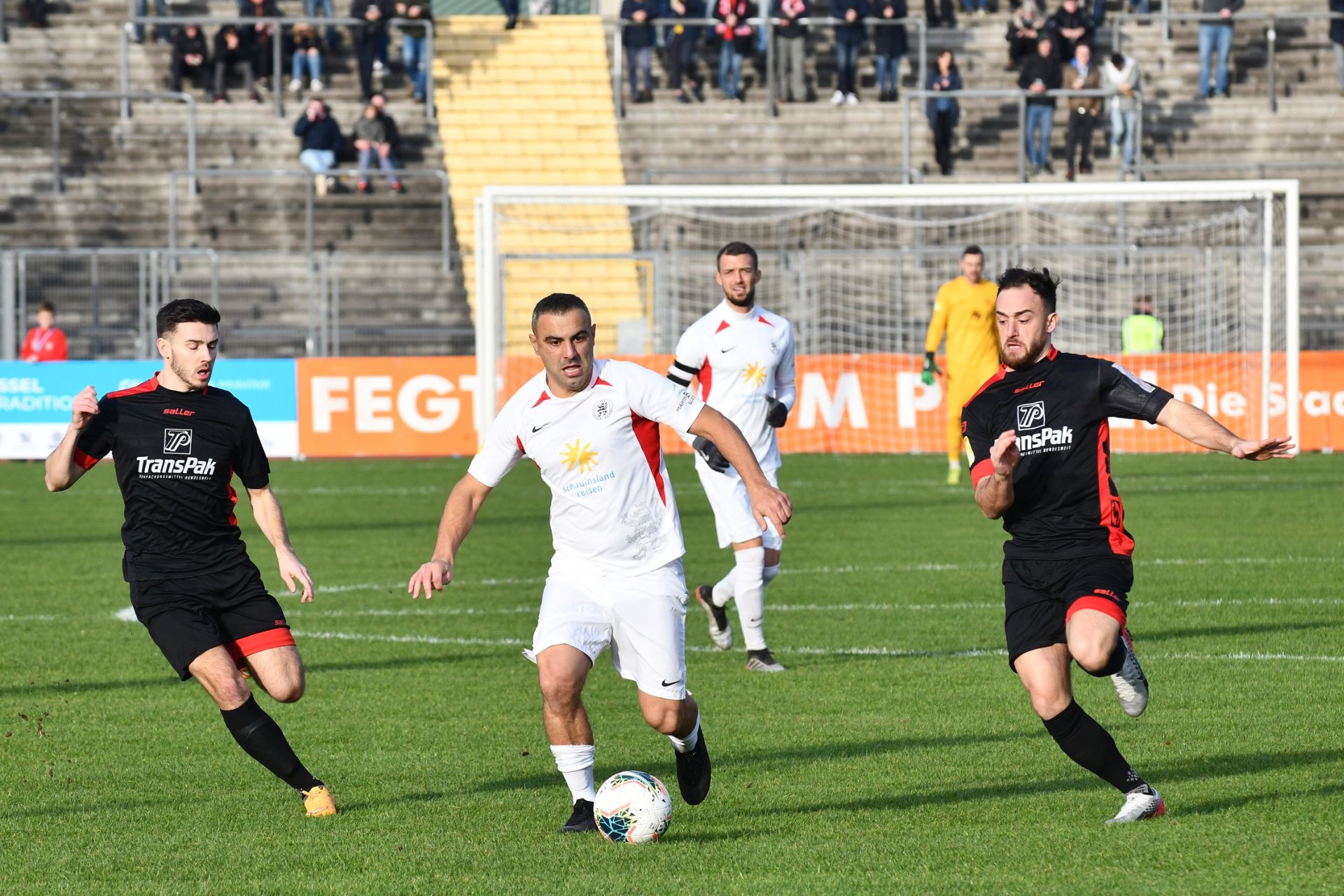 Lotto Hessenliga 2019/2020, KSV Hessen Kassel, SC Waldgirmes, Endstand 4:1, Mahir Saglik (KSV Hessen Kassel)