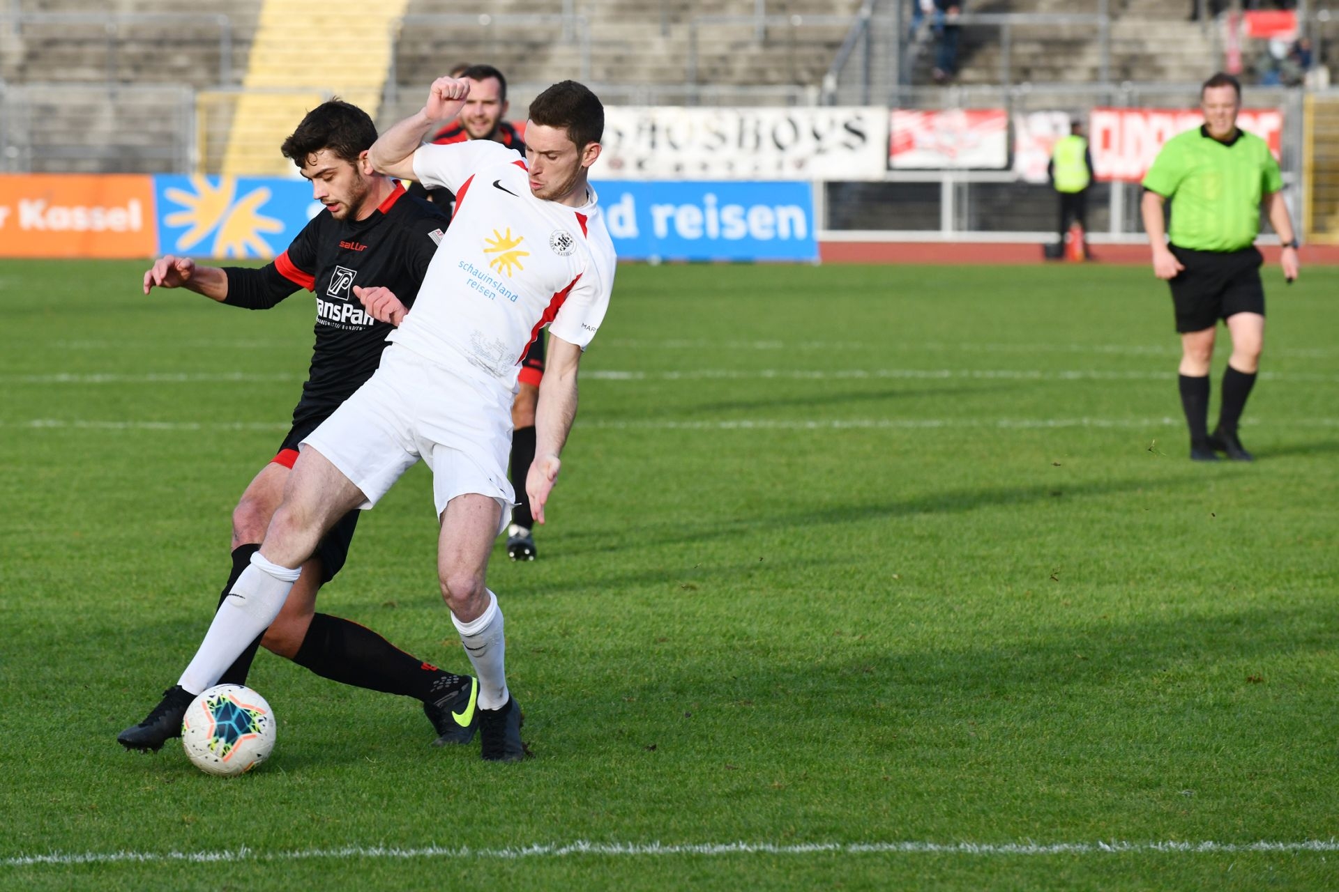 Lotto Hessenliga 2019/2020, KSV Hessen Kassel, SC Waldgirmes, Endstand 4:1, Lukas Iksal (KSV Hessen Kassel)