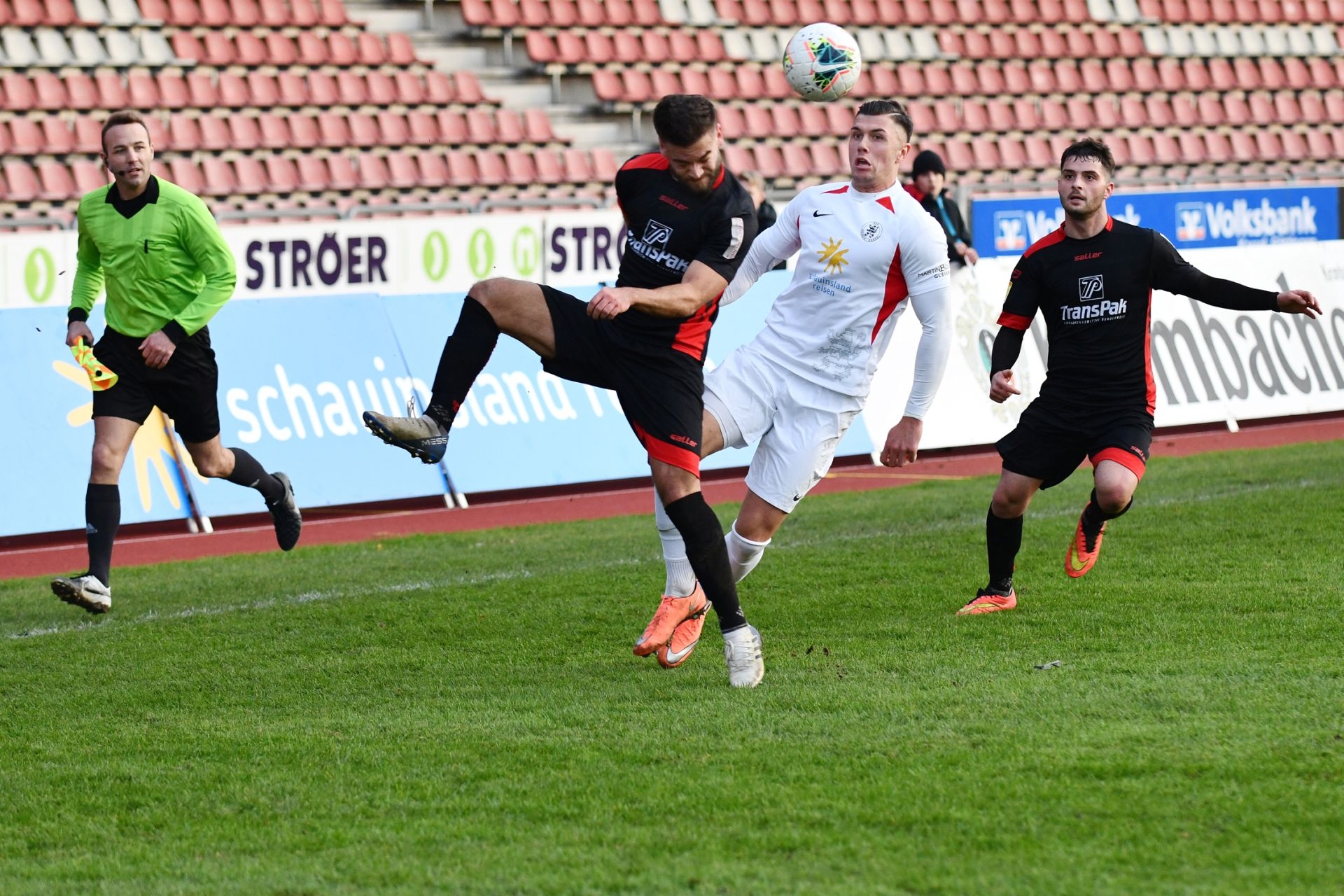 Lotto Hessenliga 2019/2020, KSV Hessen Kassel, SC Waldgirmes, Endstand 4:1, Jon Mogge (KSV Hessen Kassel)