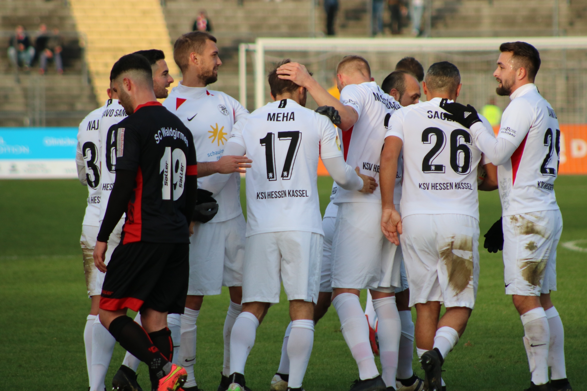 Lotto Hessenliga 2019/2020, KSV Hessen Kassel, SC Waldgirmes, Endstand 4:1.