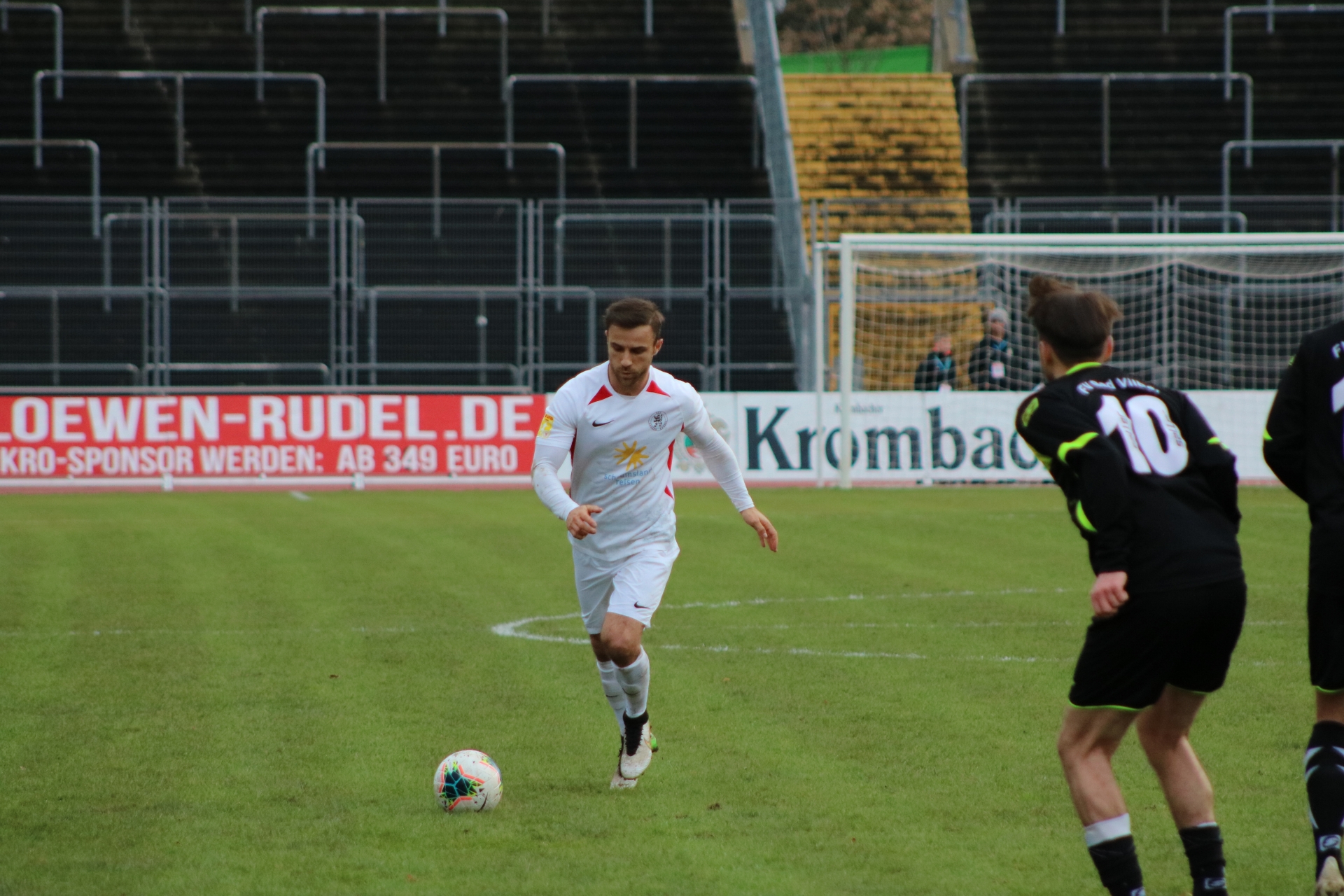 Lotto Hessenliga 2019/2020, KSV Hessen Kassel, FV Bad Vilbel, Endstand 6:1, Alban Meha (KSV Hessen Kassel)