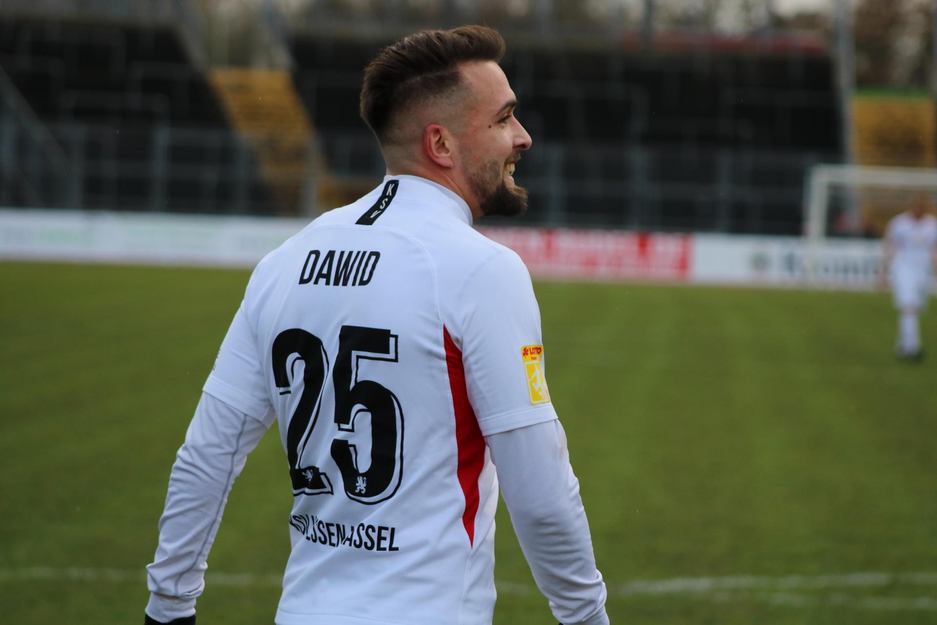 Lotto Hessenliga 2019/2020, KSV Hessen Kassel, FV Bad Vilbel, Endstand 6:1, Marco Dawid (KSV Hessen Kassel)