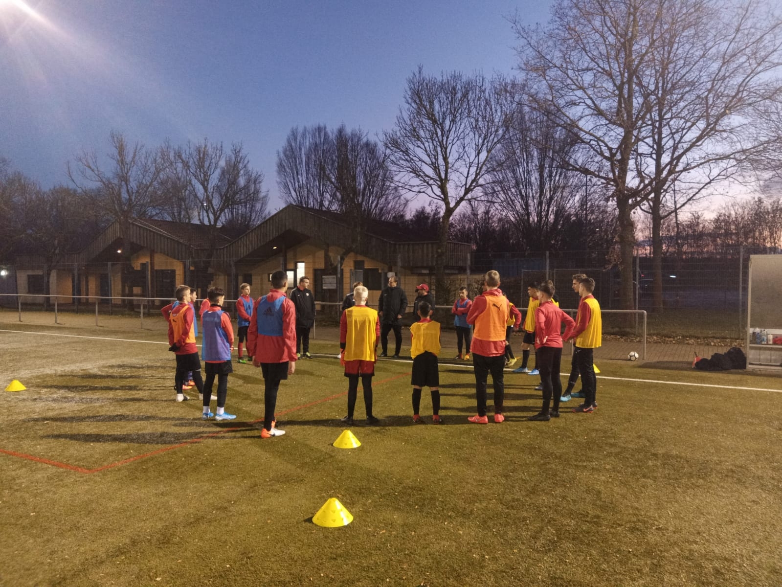 U15 Trainingsauftakt