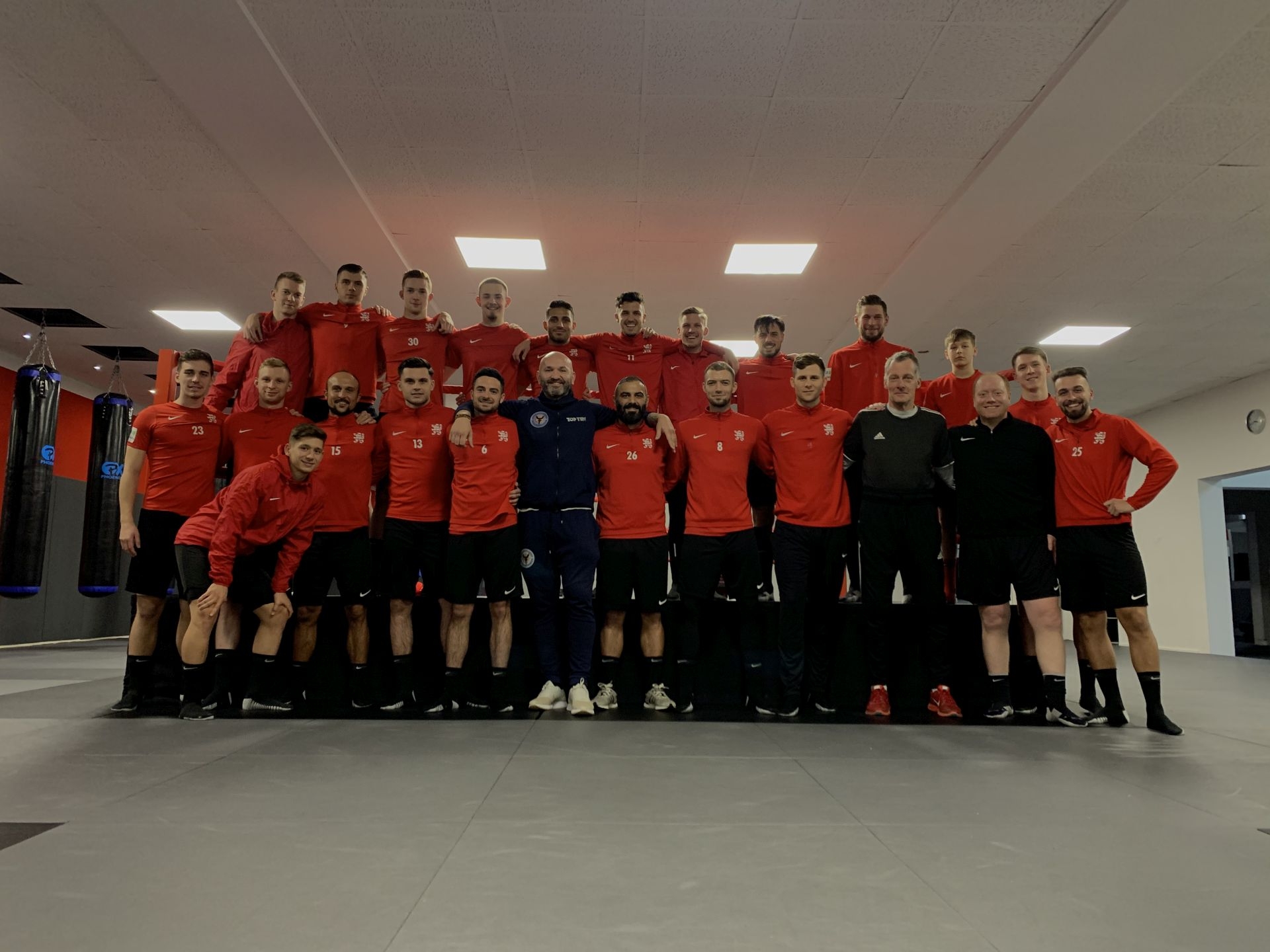 Vorbereitung in der Phönix Sport Akademie: Gruppenbild