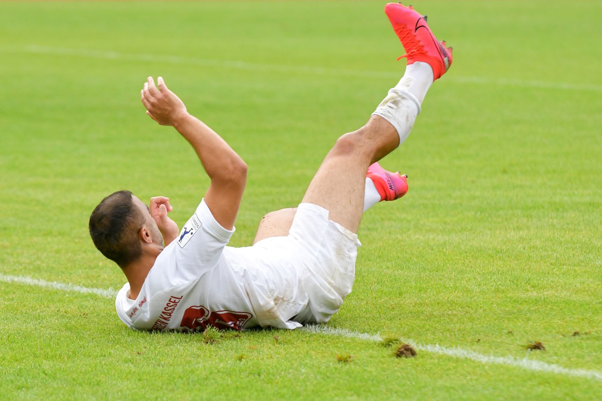 Kreispokal-Halbfinale, CSC 03 Kassel, KSV Hessen Kassel, Endstand 1:5, Jubel zum 0:2