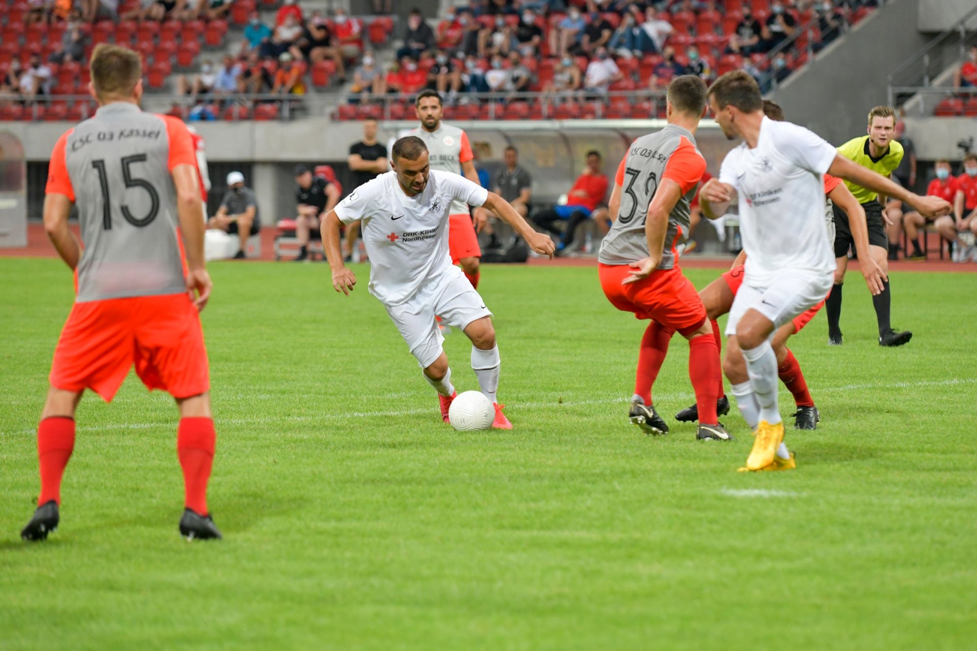 Kreispokal-Halbfinale, CSC 03 Kassel, KSV Hessen Kassel, Endstand 1:5