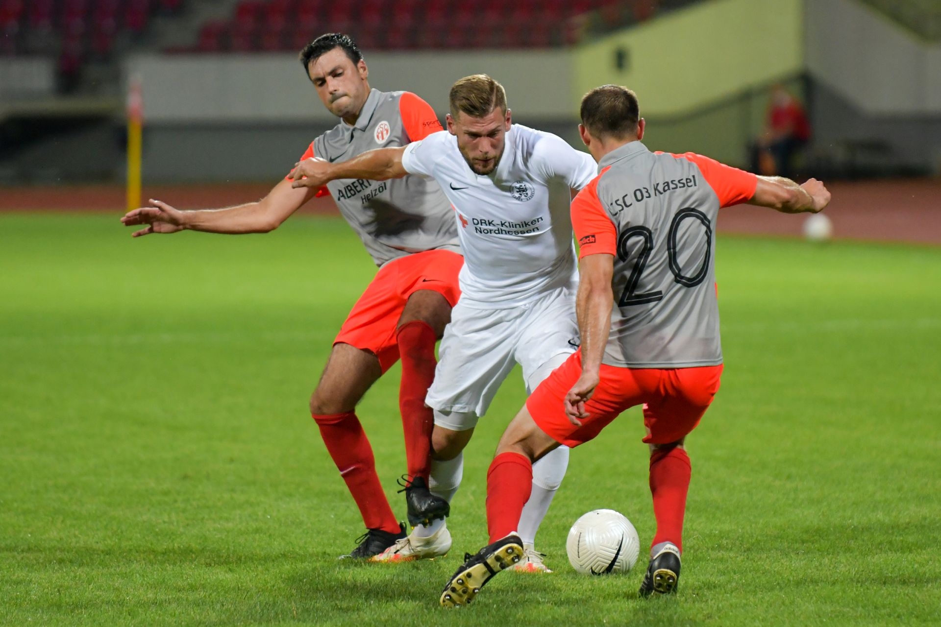 Kreispokal-Halbfinale, CSC 03 Kassel, KSV Hessen Kassel, Endstand 1:5