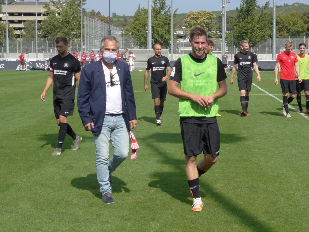 VfB Stuttgart II - KSV Hessen Kassel, Jens Rose, Sebastian Schmeer