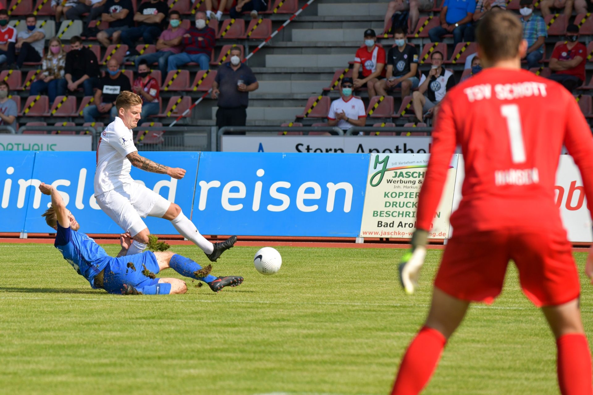 Regionalliga Südwest 2020/21, KSV Hessen Kassel, TSV Schott Mainz, Endstand 2:1