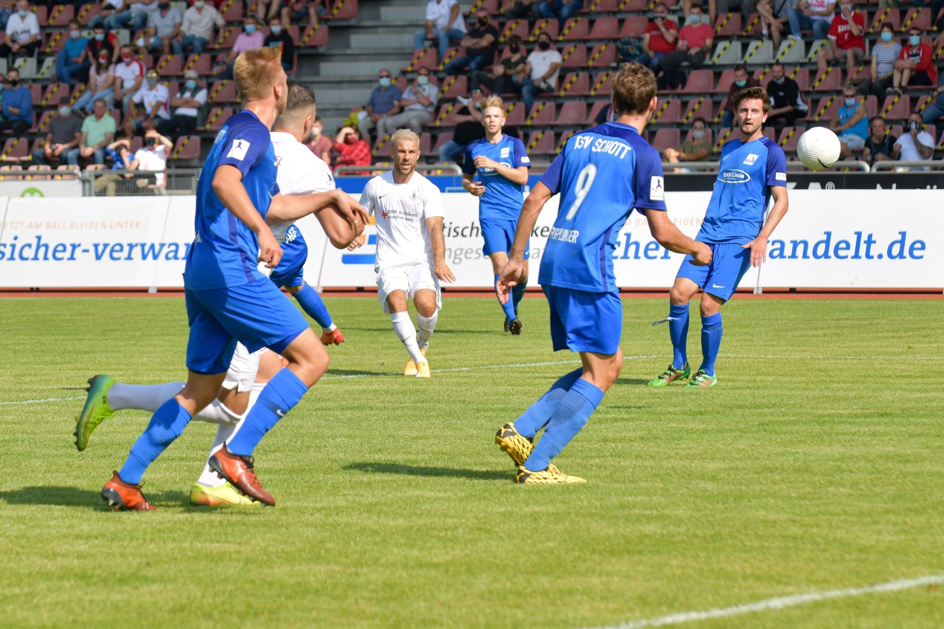 Regionalliga Südwest 2020/21, KSV Hessen Kassel, TSV Schott Mainz, Endstand 2:1