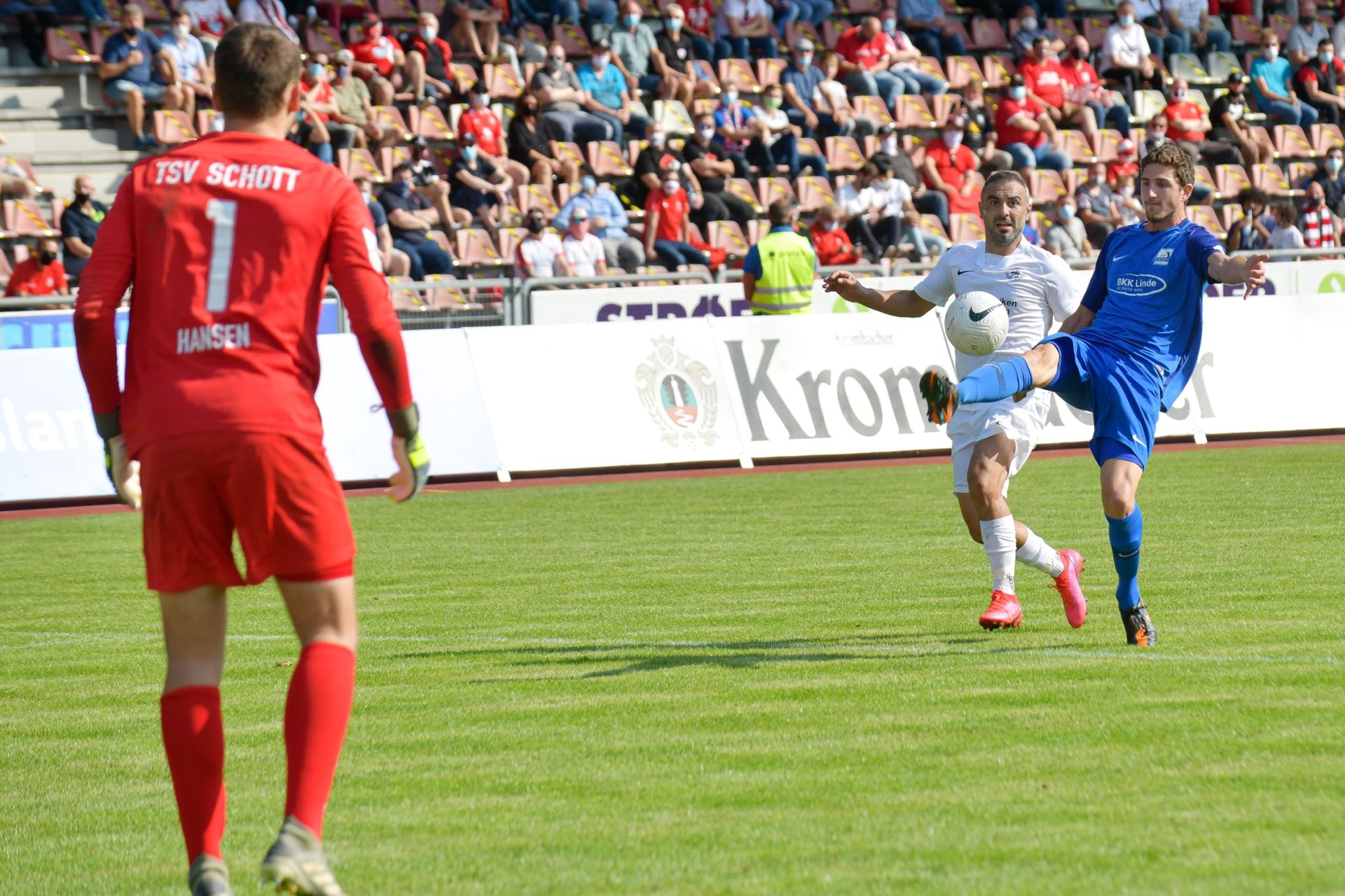 Regionalliga Südwest 2020/21, KSV Hessen Kassel, TSV Schott Mainz, Endstand 2:1