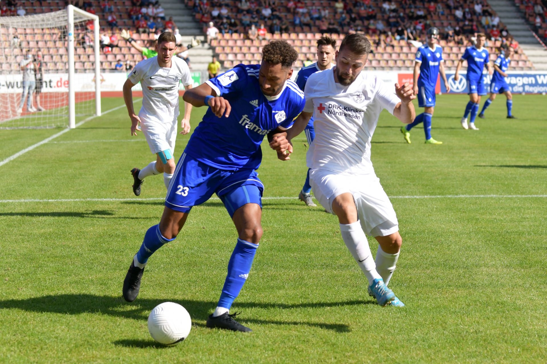 Regionalliga Südwest 2020/21, KSV Hessen Kassel, FK 03 Pirmasens, Endstand 1:1