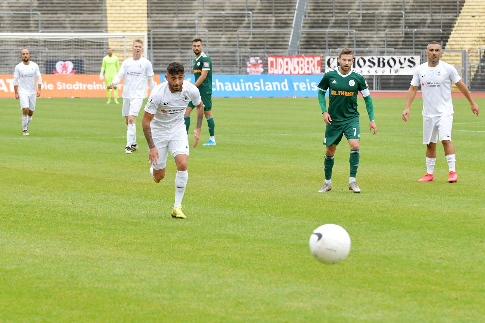 Regionalliga Südwest 2020/21, KSV Hessen Kassel, FC 08 Homburg, Endstand 0:1