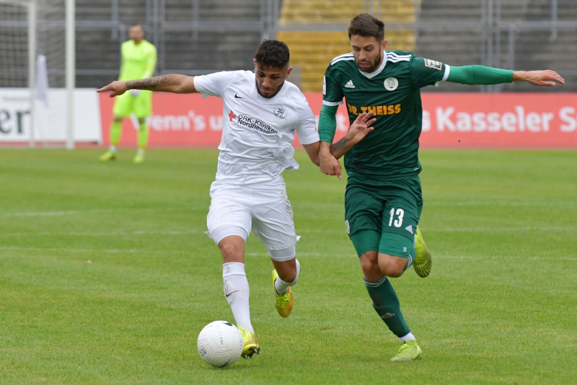 Regionalliga Südwest 2020/21, KSV Hessen Kassel, FC 08 Homburg, Endstand 0:1