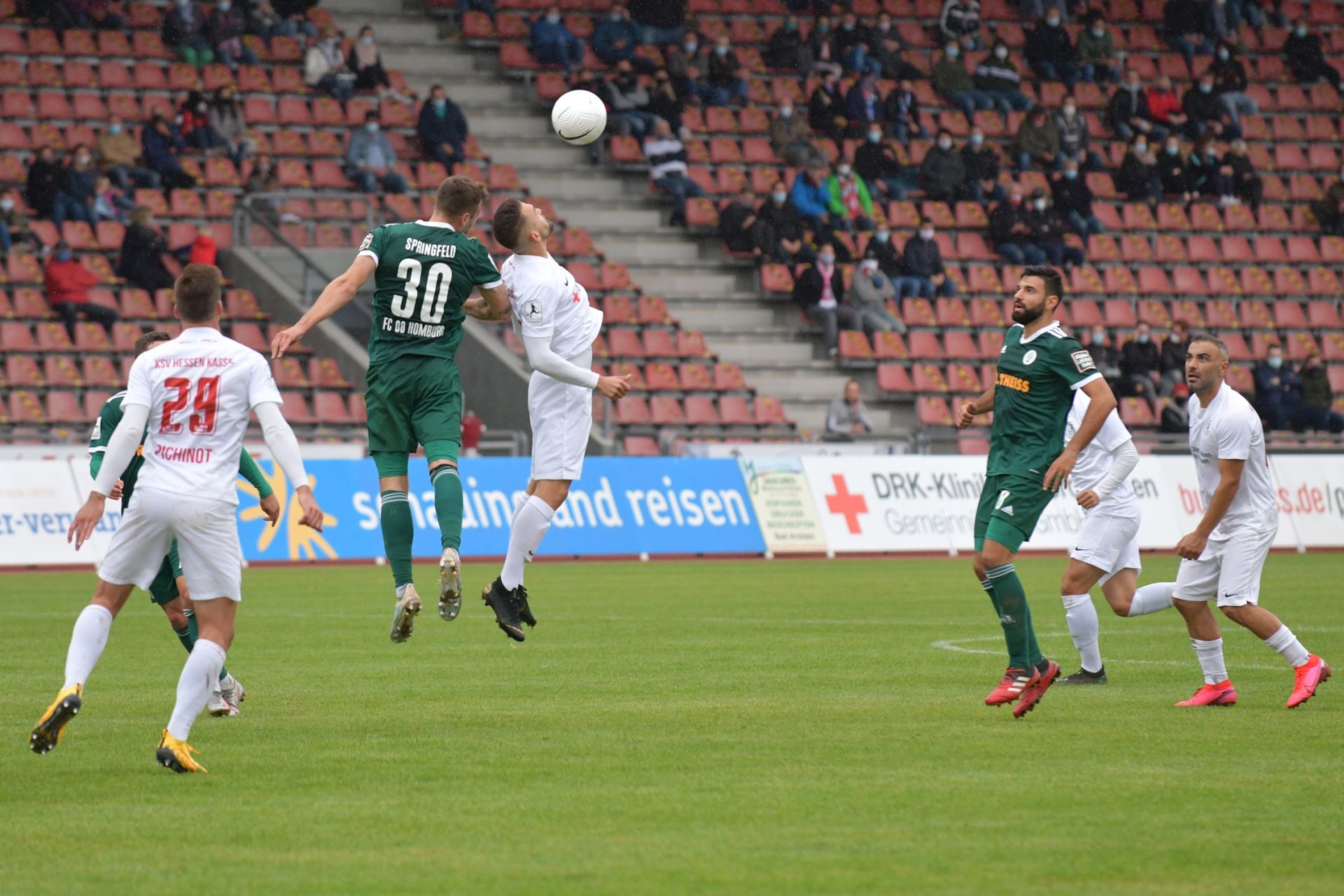 Regionalliga Südwest 2020/21, KSV Hessen Kassel, FC 08 Homburg, Endstand 0:1