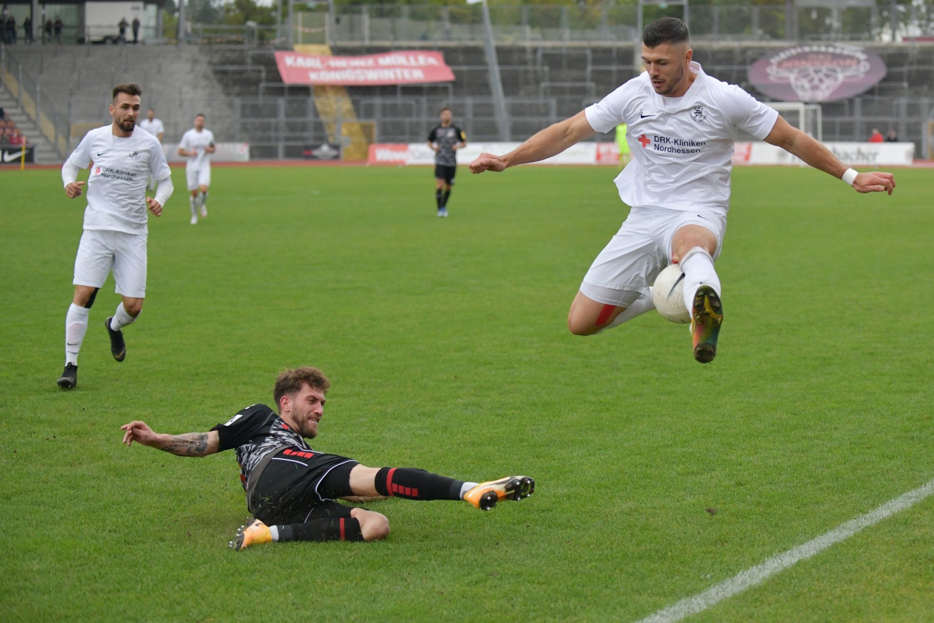 Regionalliga Südwest 2020/21, KSV Hessen Kassel, Rot-Weiss-Koblenz, Endstand 1:1