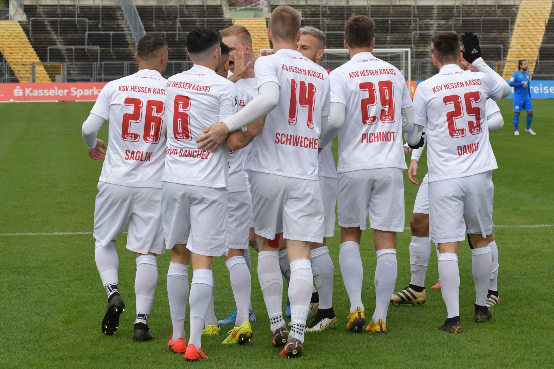 Regionalliga Südwest 2020/21, KSV Hessen Kassel, FC Astoria Walldorf, Endstand 1:3